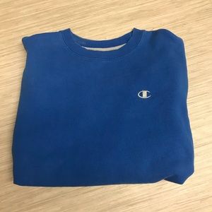 Champion blue Crewneck sweater medium